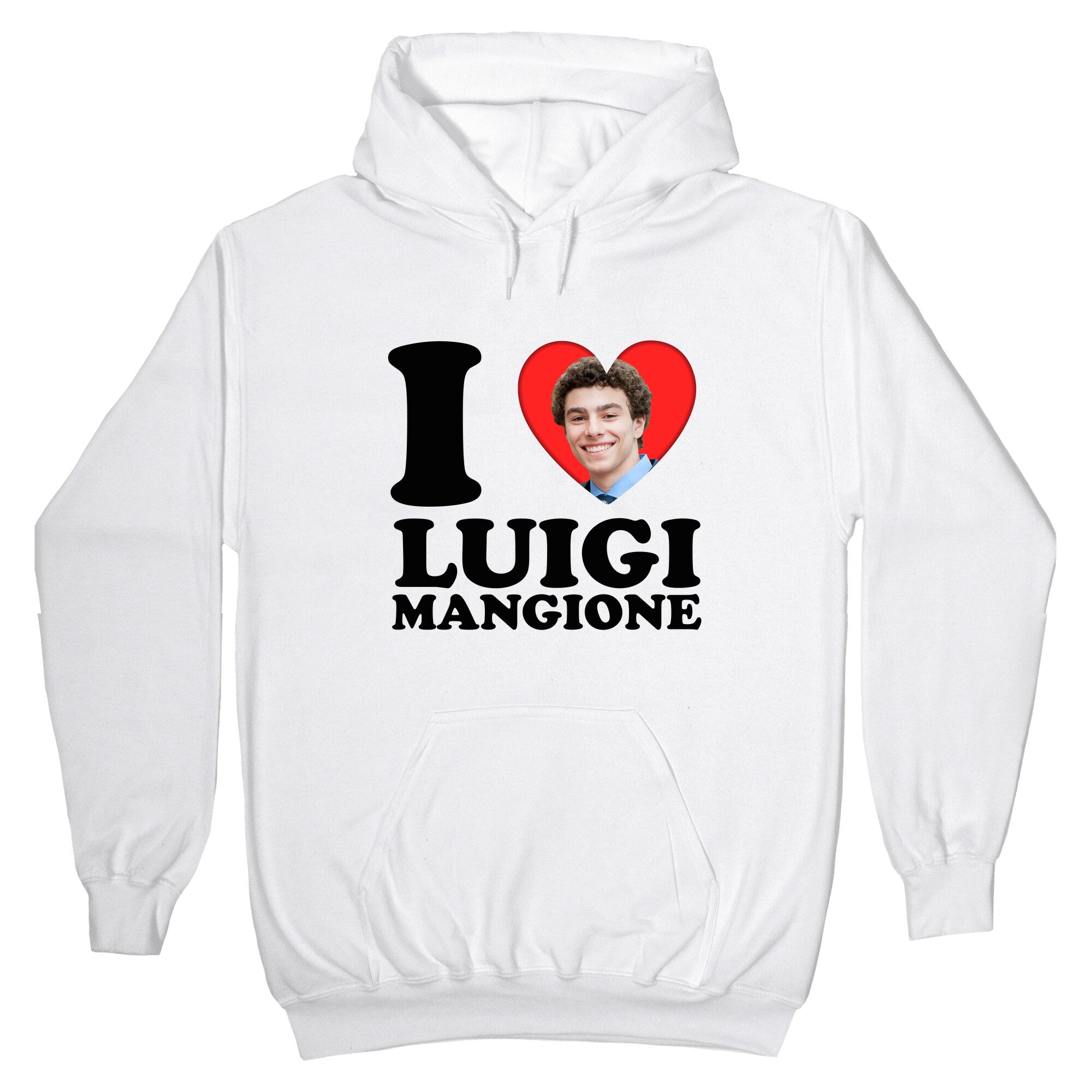 I Heart Luigi Mangione Hoodie